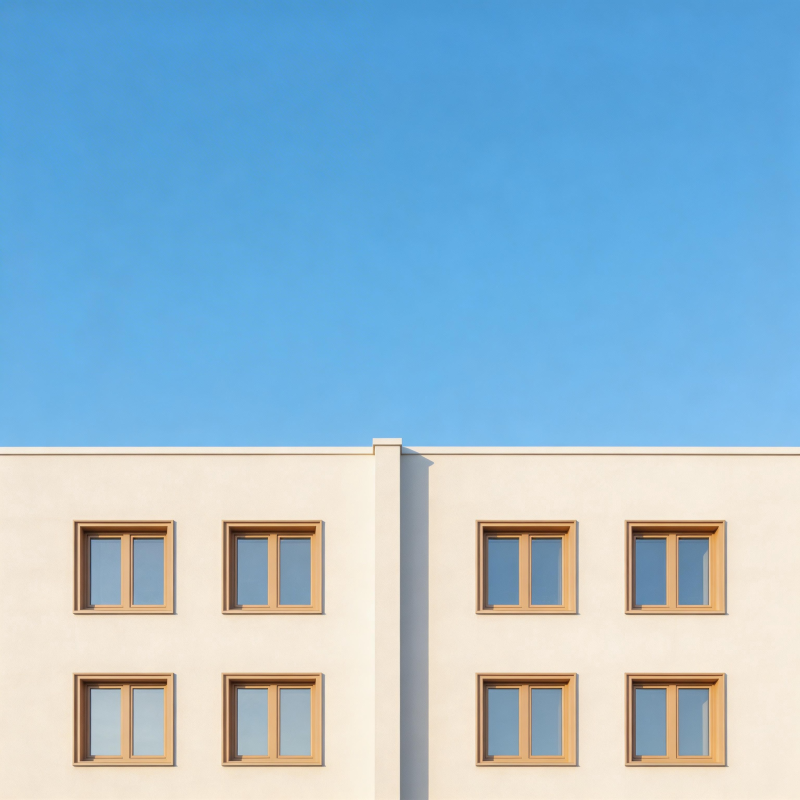 简约建筑窗景图片