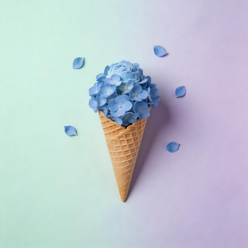 花漾冰激凌图片