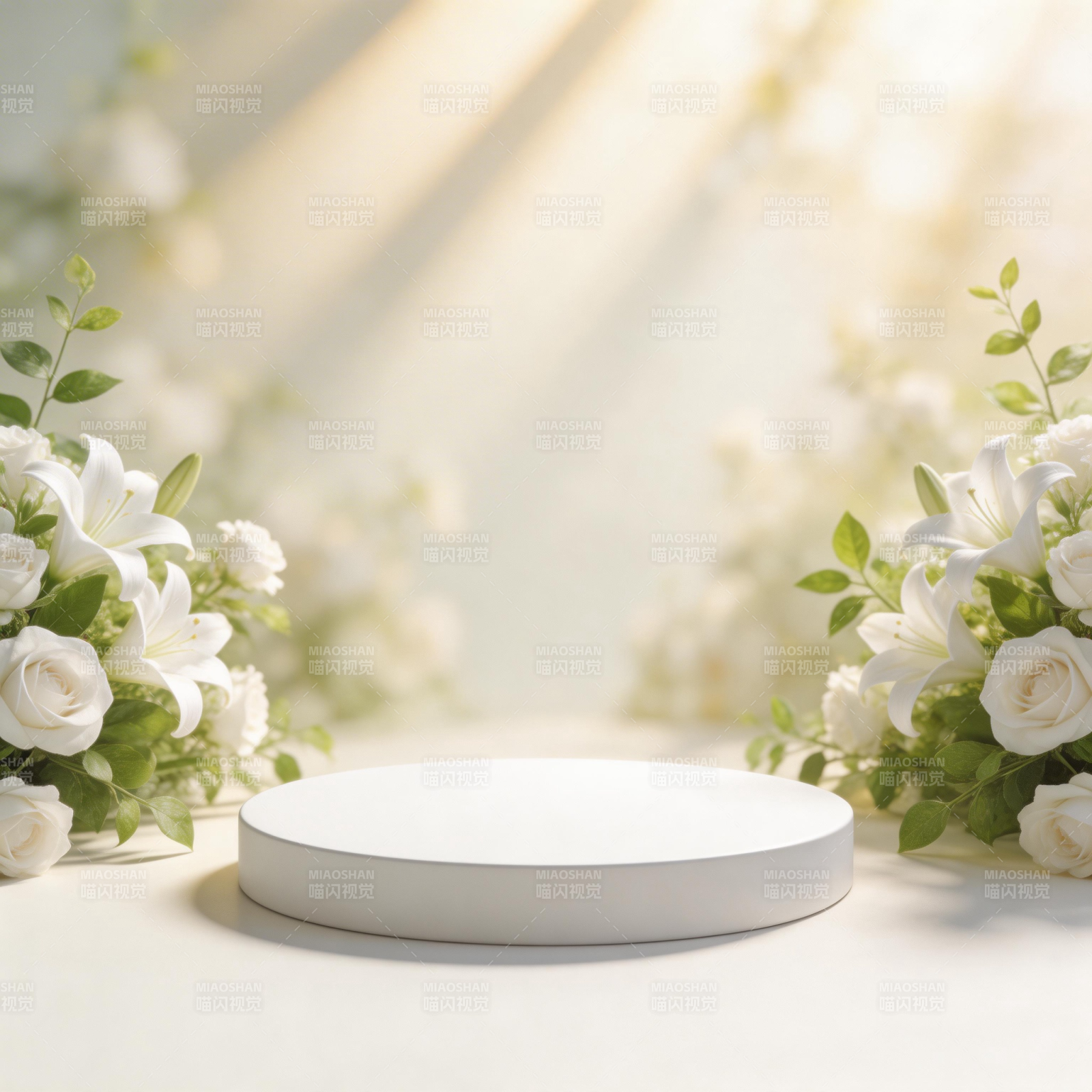 花影中的静谧时光图片