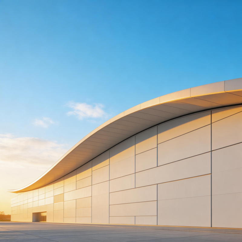 现代建筑曲线之美图片