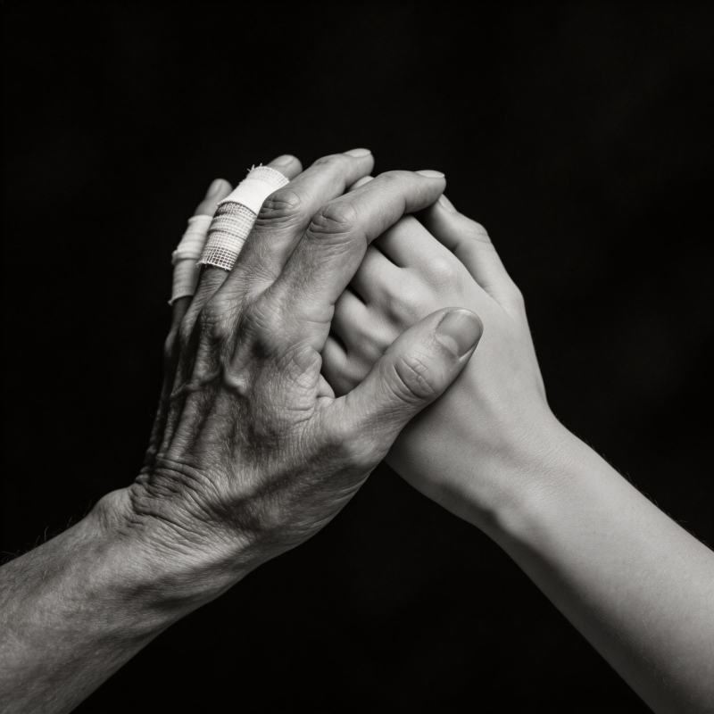 牵手的温暖图片