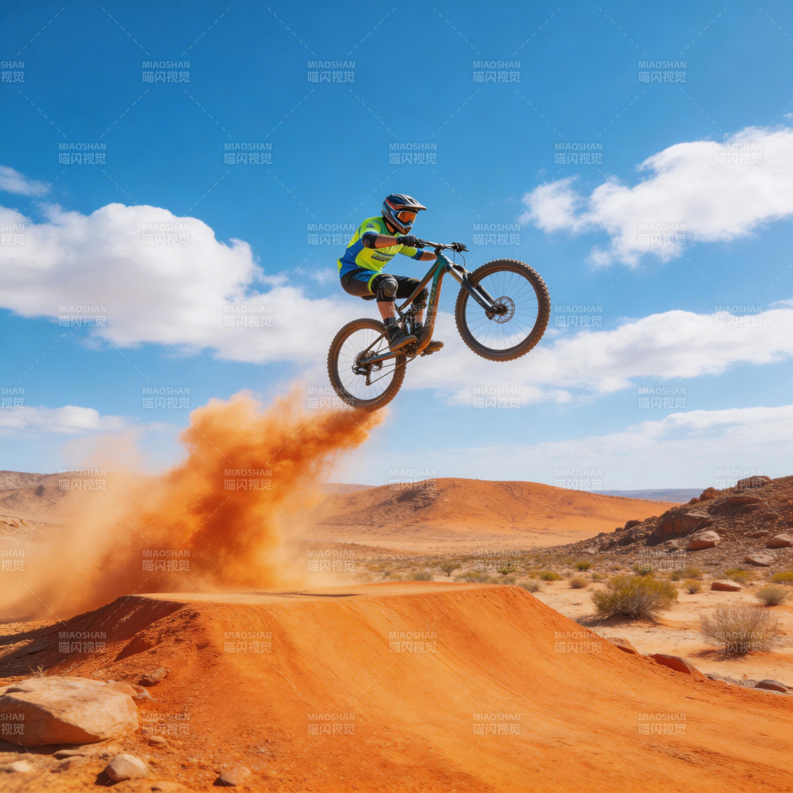 沙漠飞驰 极限飞跃图片