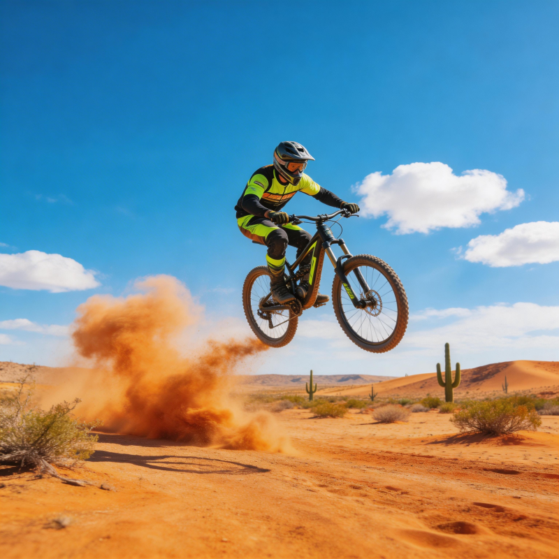 沙漠飞车腾空图片