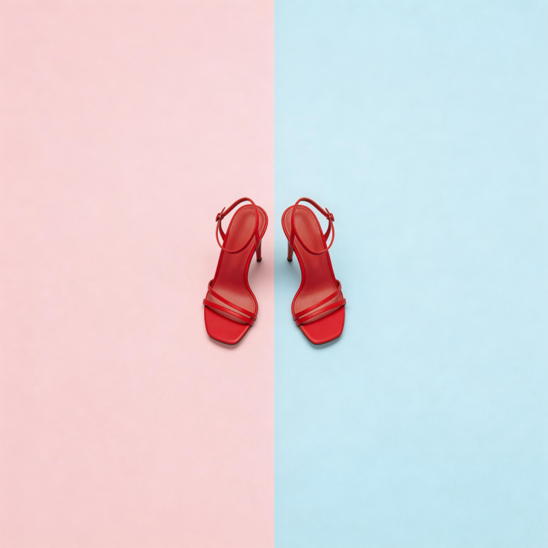 红鞋分界美图片