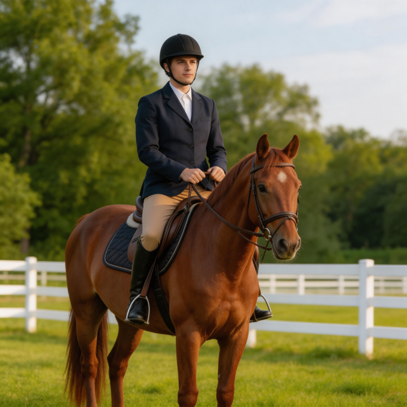 骑手与骏马共舞图片