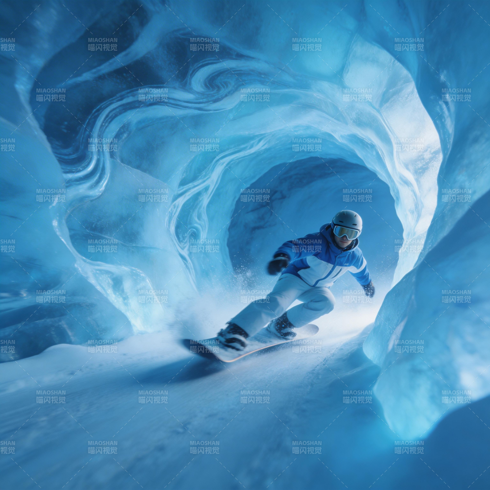 冰洞滑雪奇遇图片