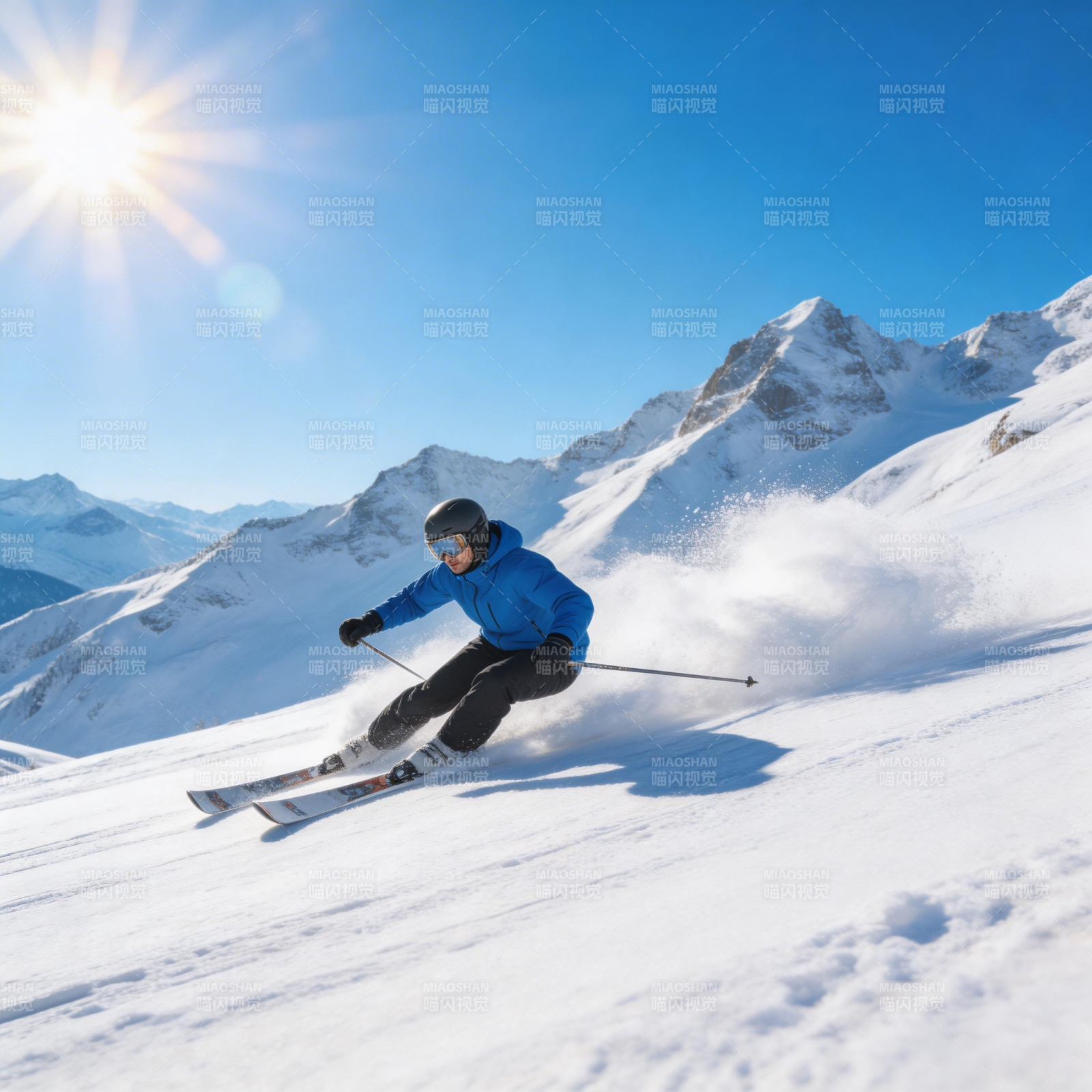 雪峰疾驰 尽享滑雪快感图片