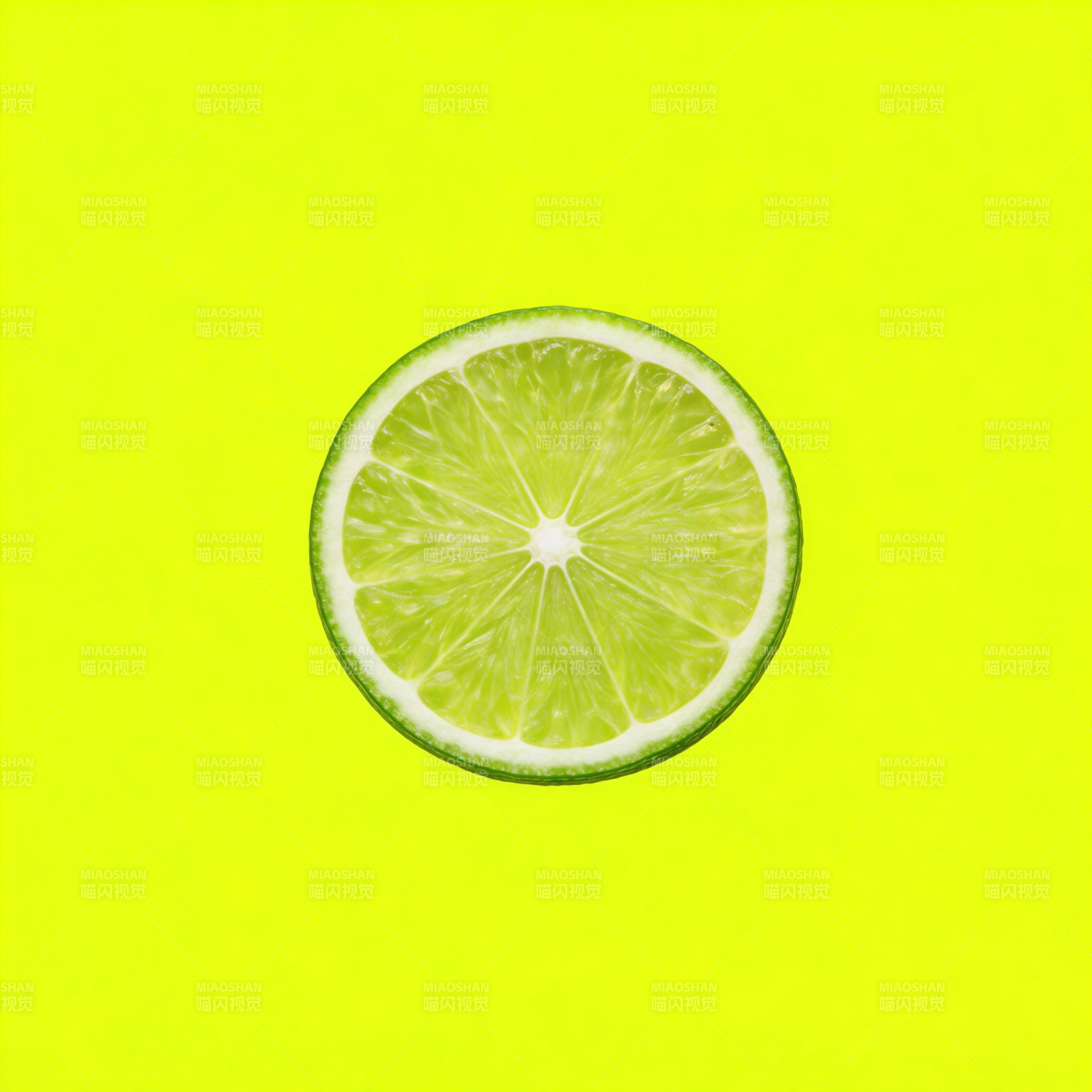 青柠切片 鲜亮夺目图片