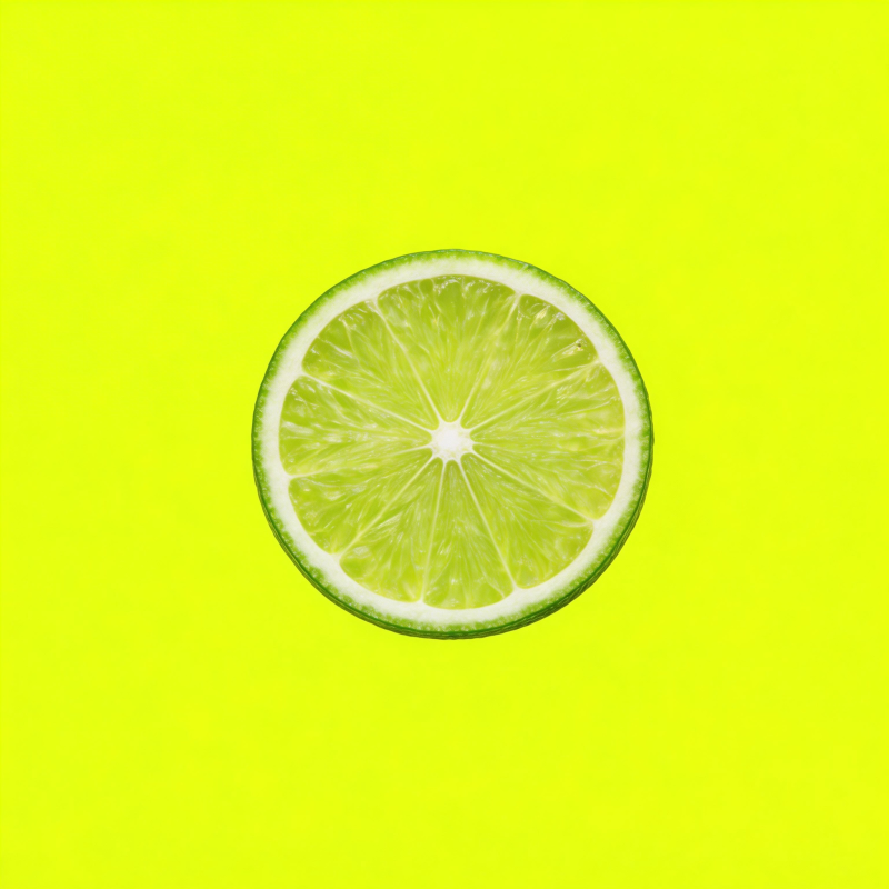 青柠切片 鲜亮夺目图片