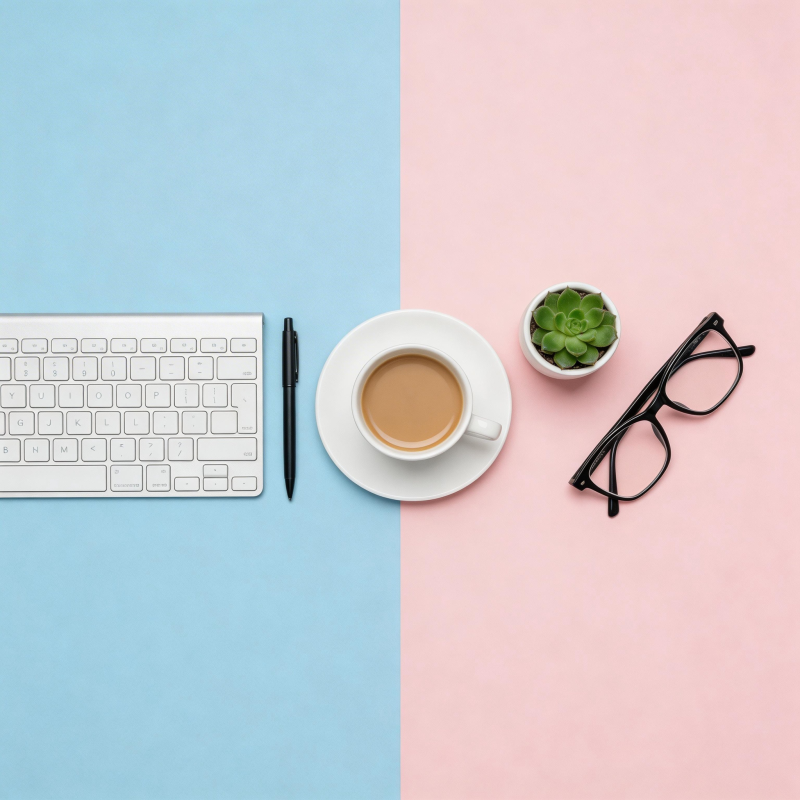 简约办公桌面图片