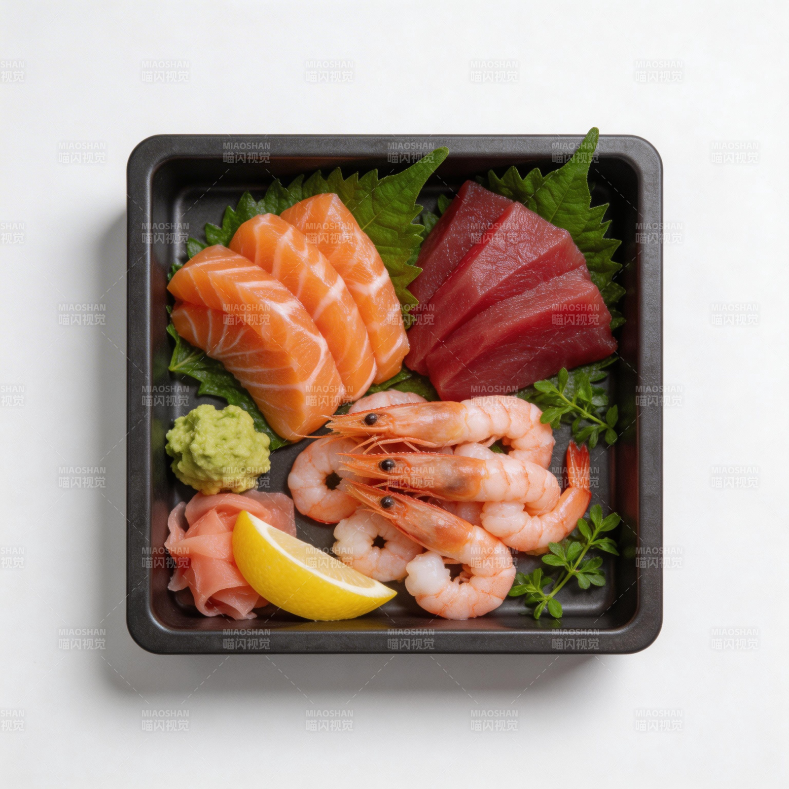 精致刺身拼盘图片