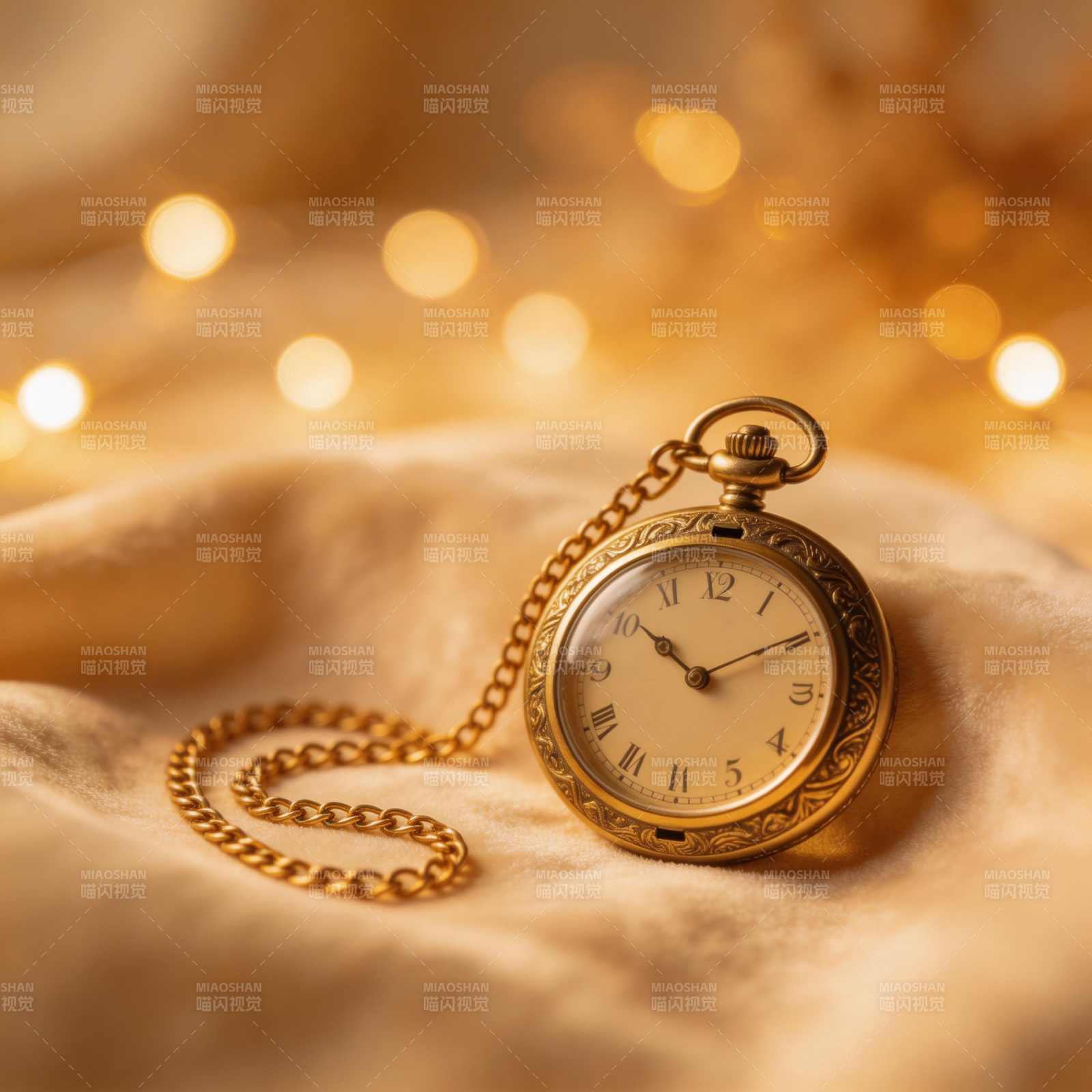古董怀表静谧时光图片