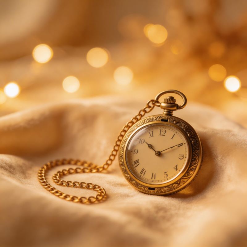 古董怀表静谧时光图片