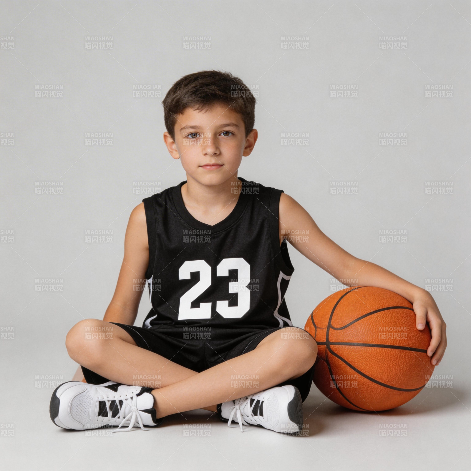 少年篮球手号图片