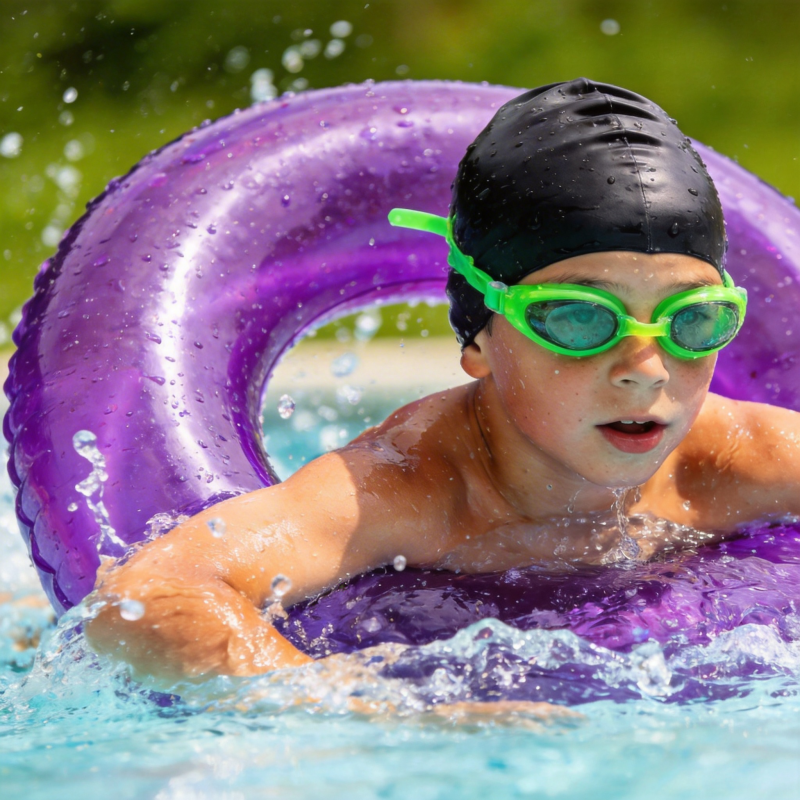 泳池畅游 快乐无限图片