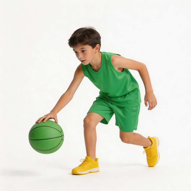 少年运球 活力四射图片