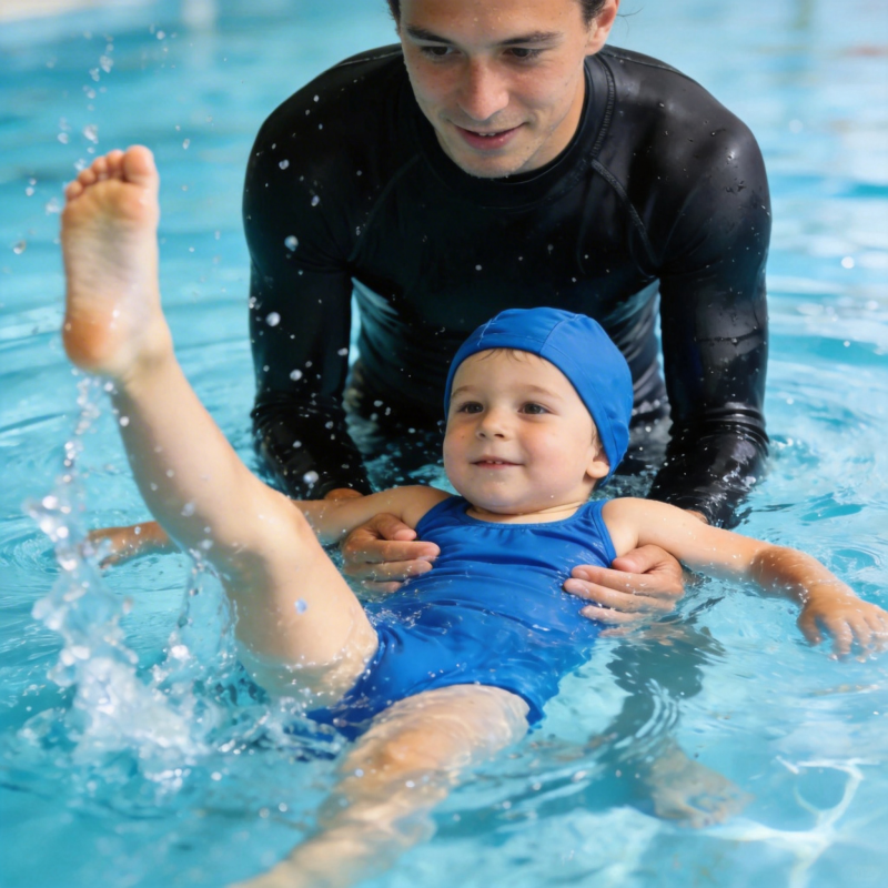 亲子游泳时光图片