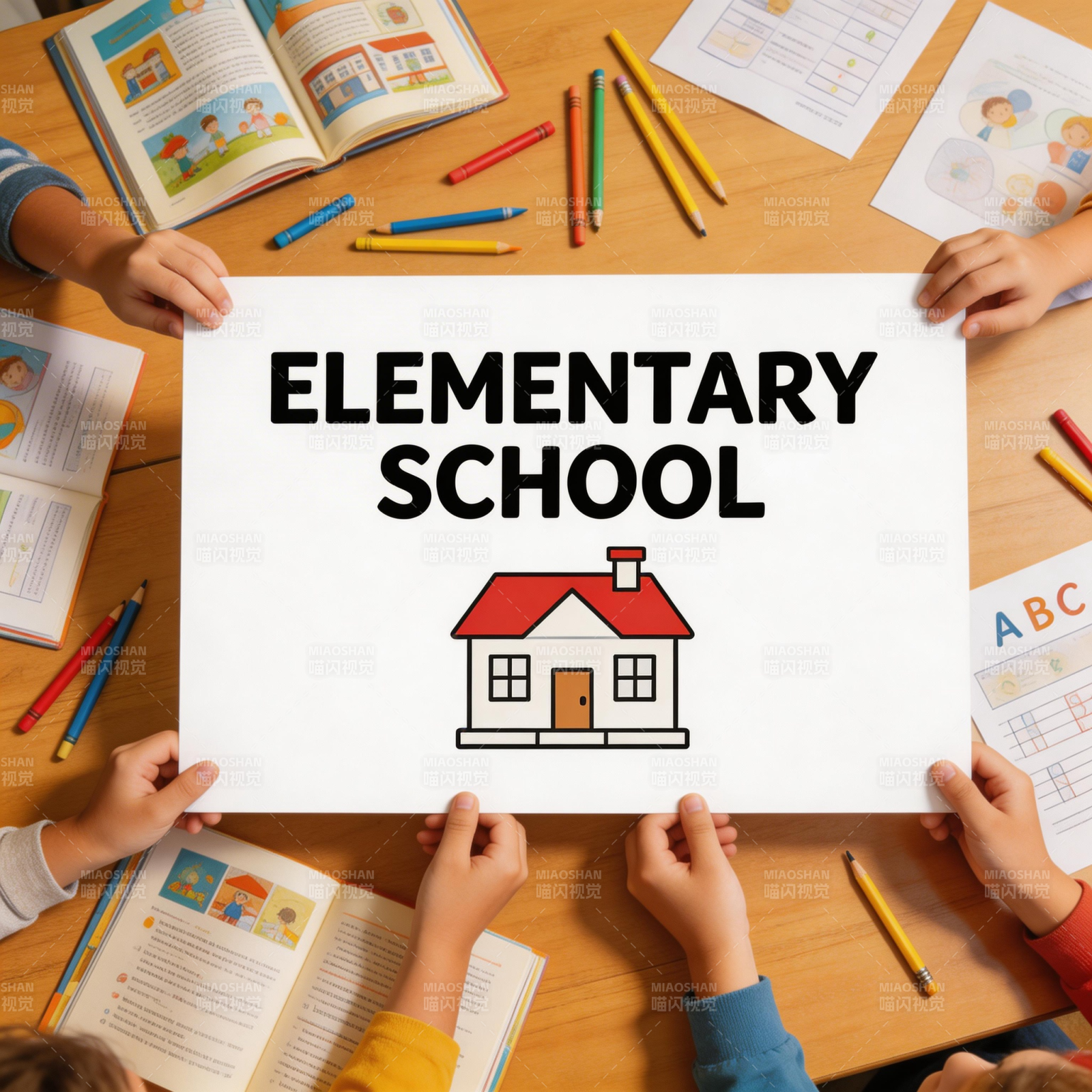 小学课堂欢乐时光图片