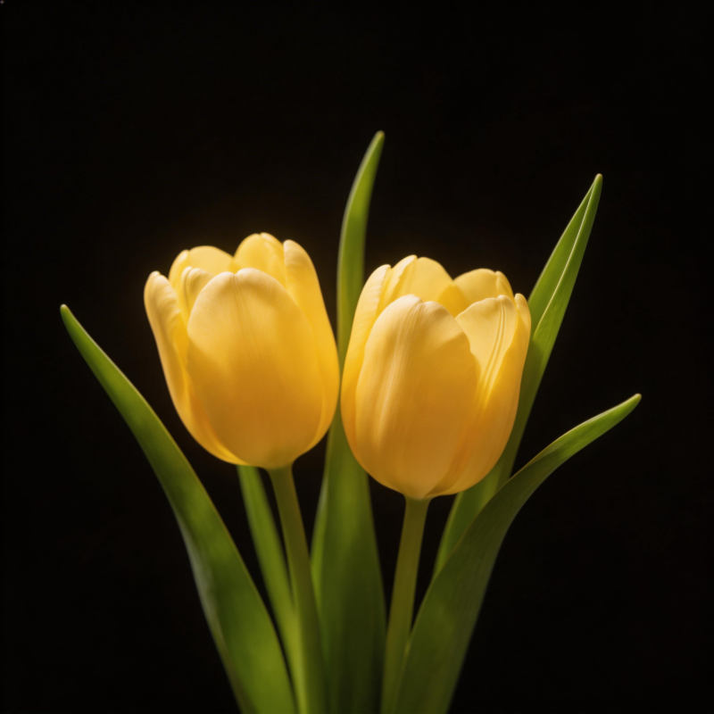 双黄郁金香图片