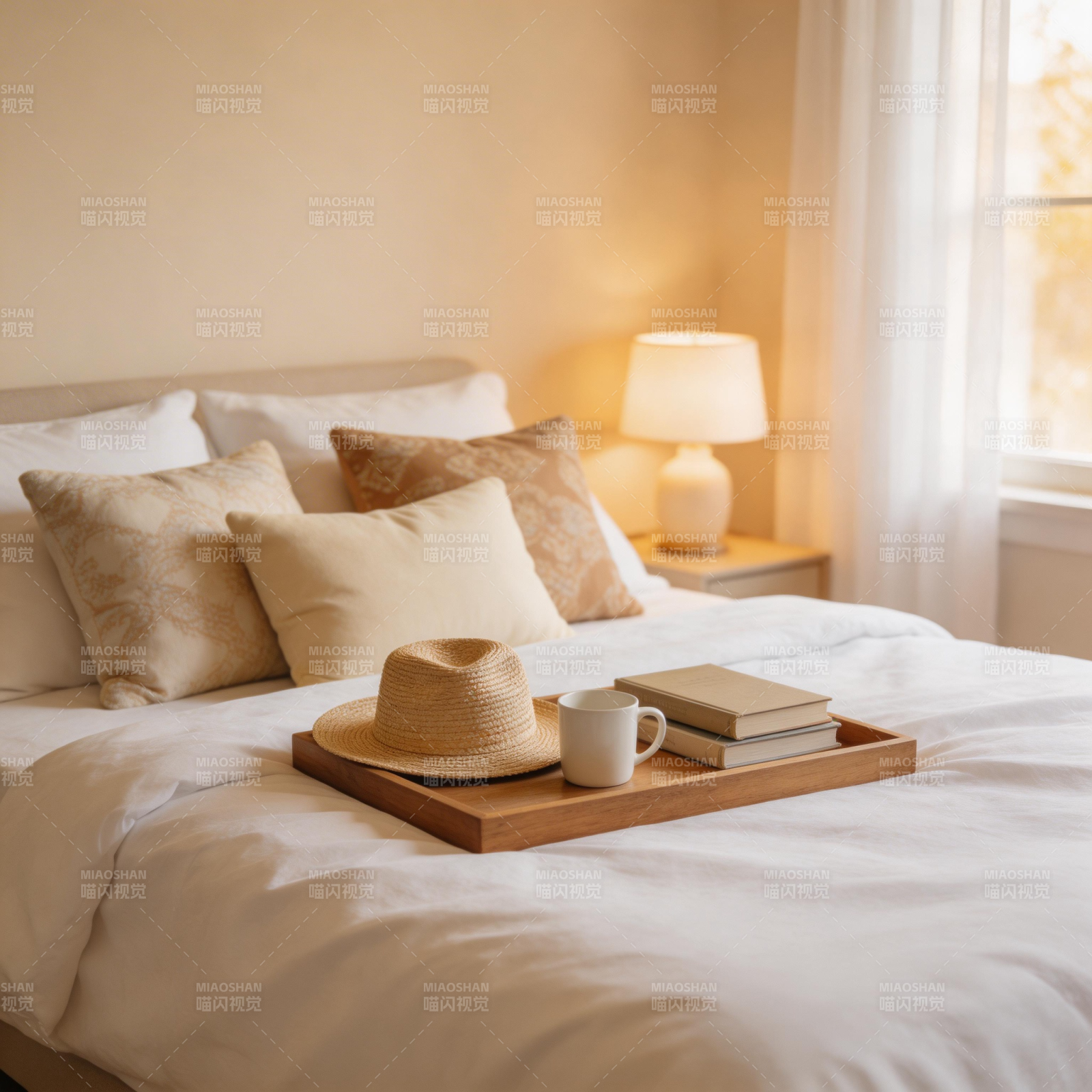 温馨卧室静谧时光图片