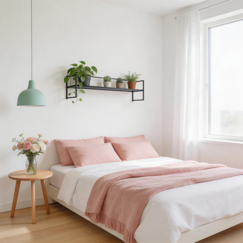 温馨简约卧室图片