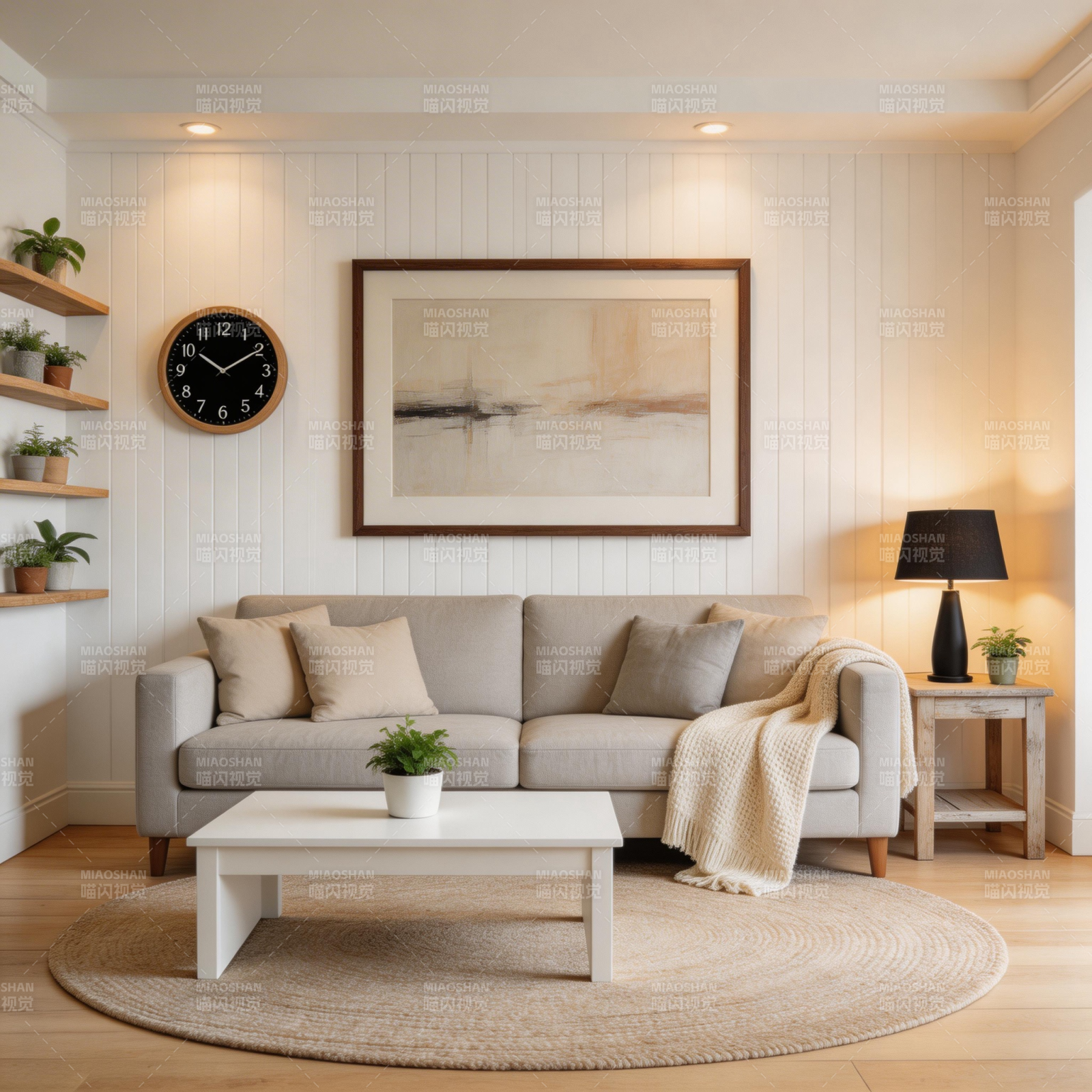 温馨客厅布置图片