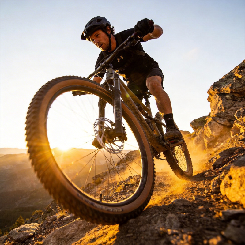 山地骑行 挑战极限图片