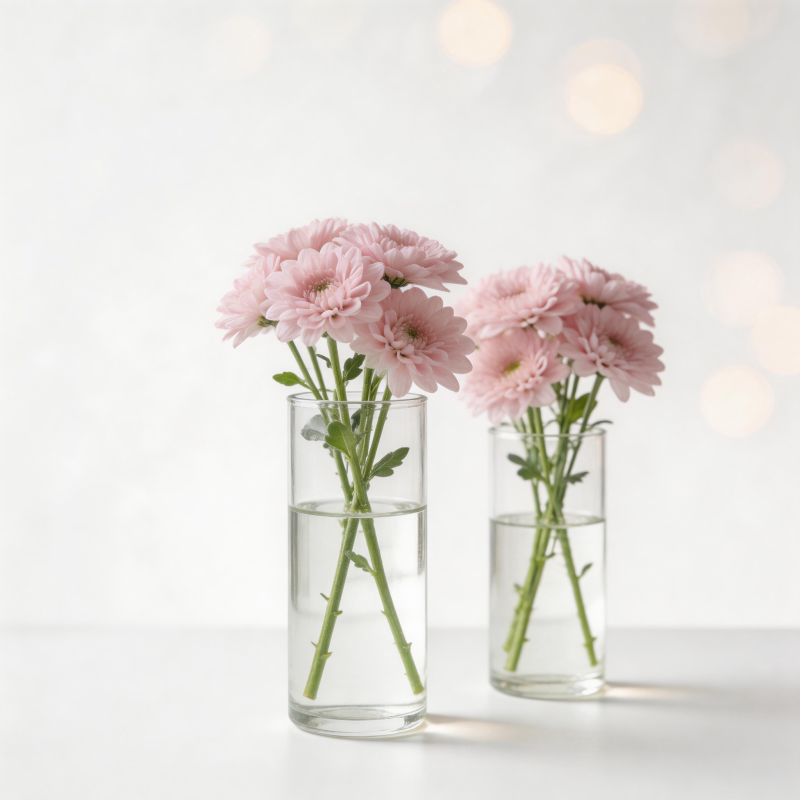 粉菊清雅 静谧之美图片