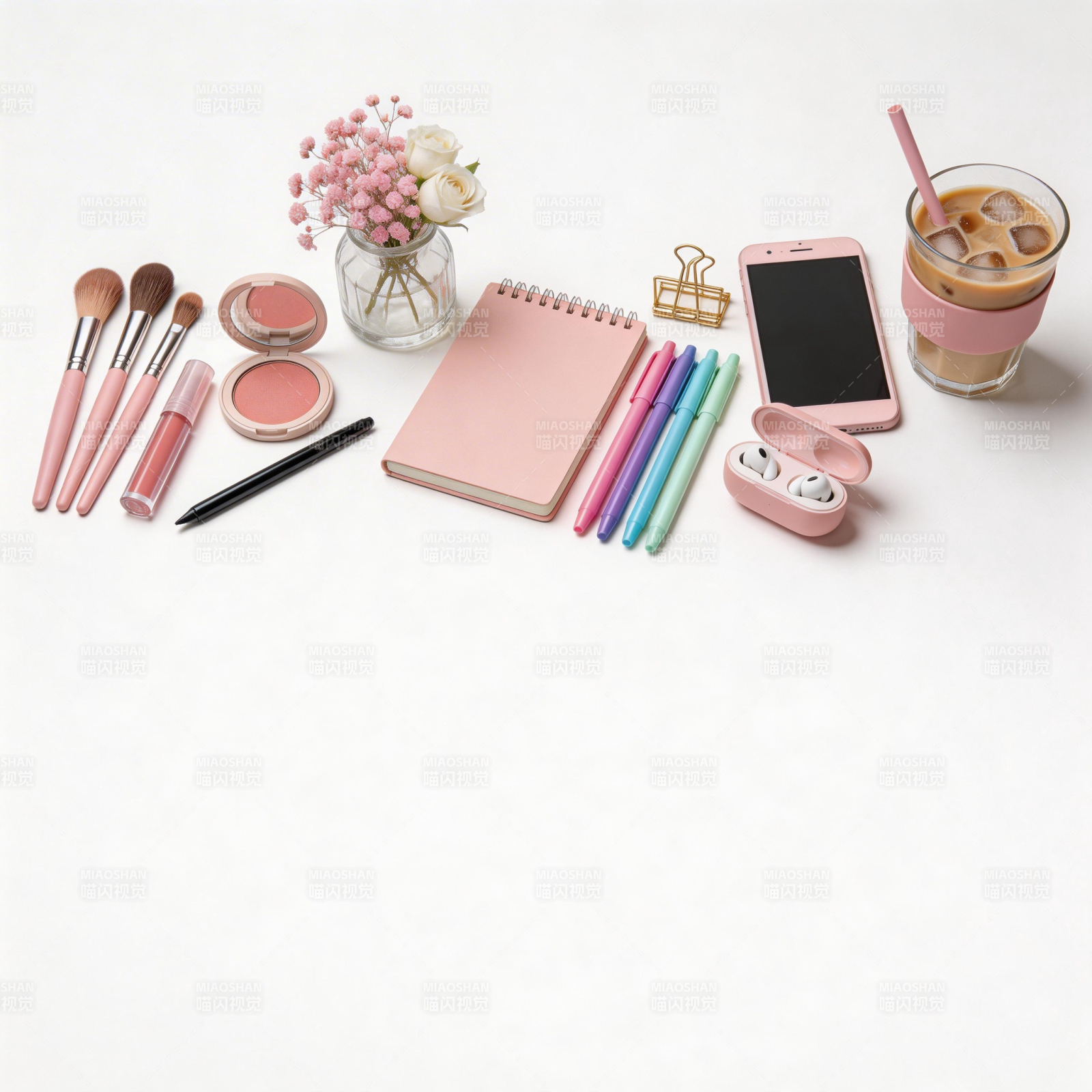 粉色系日常好物图片