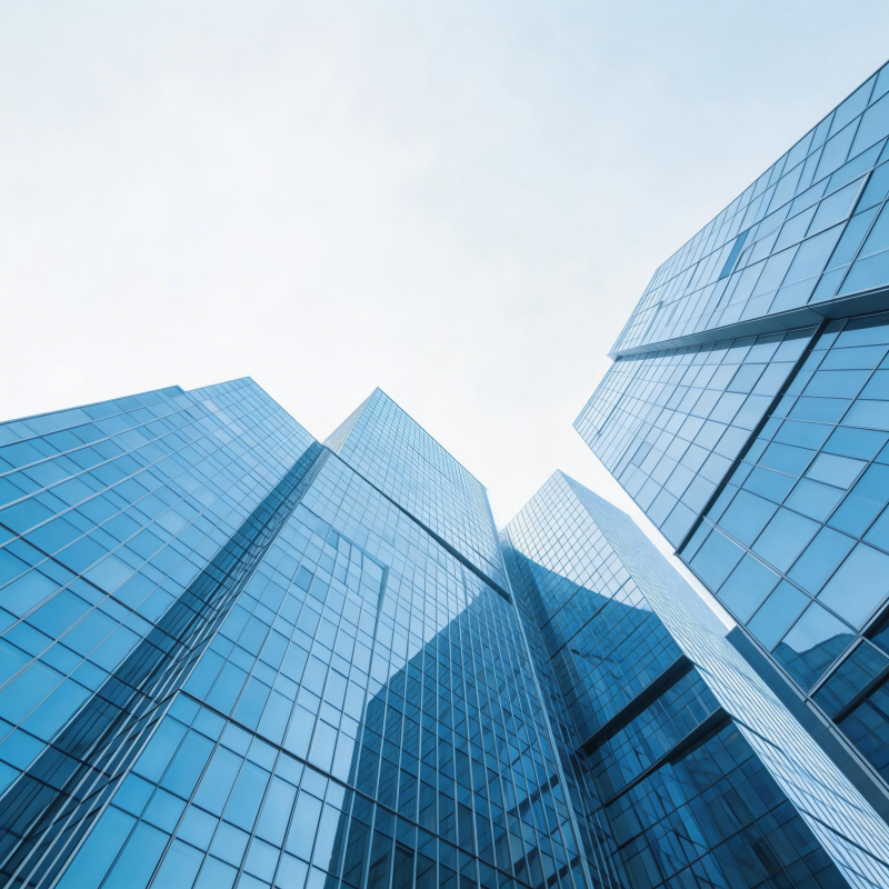 现代都市摩天楼群图片