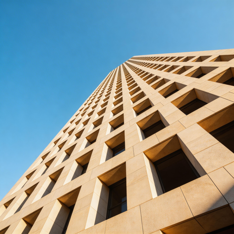 现代建筑仰拍图片