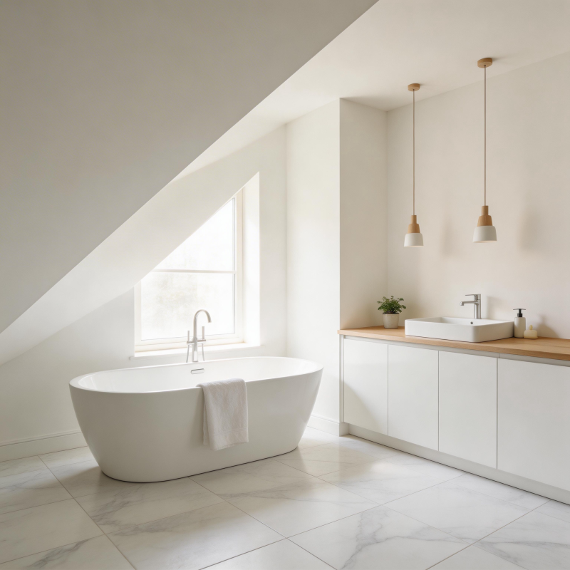 简约现代浴室设计图片