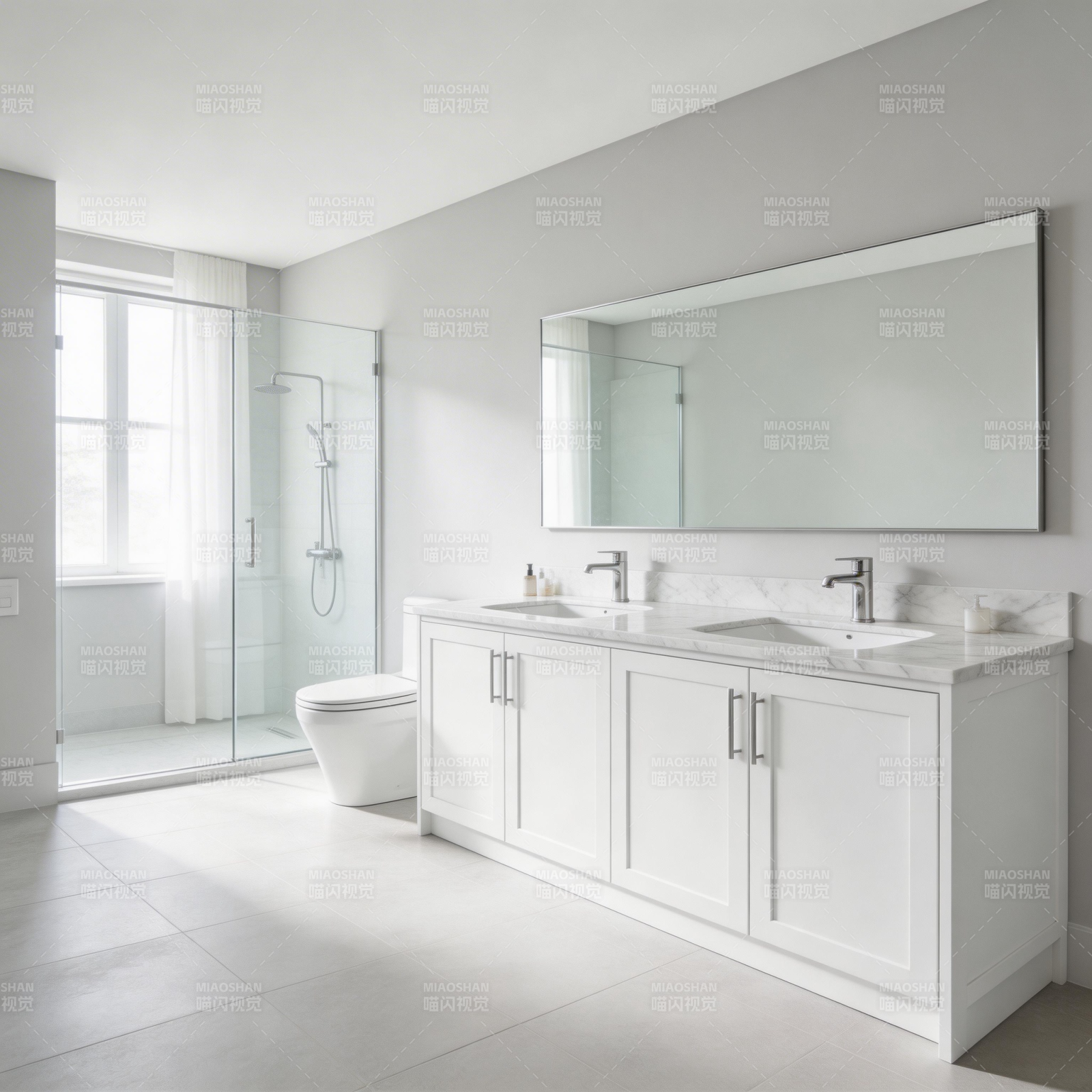 现代简约浴室设计图片