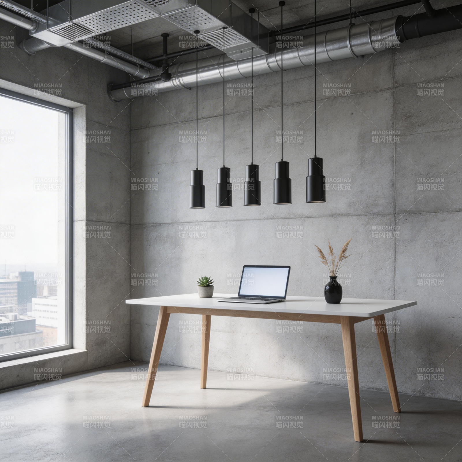 简约办公空间图片