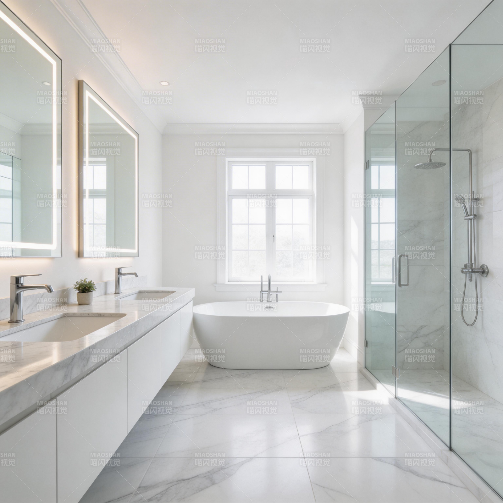 现代简约浴室设计图片