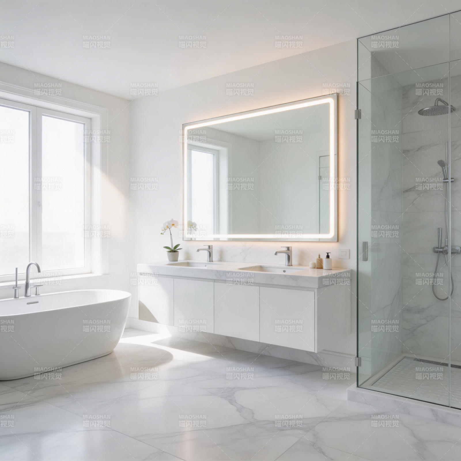 现代简约浴室设计图片