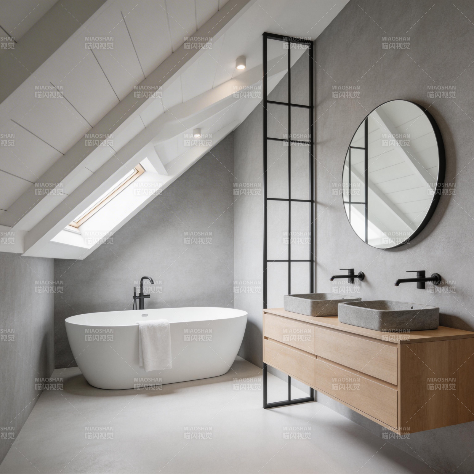 现代简约浴室设计图片