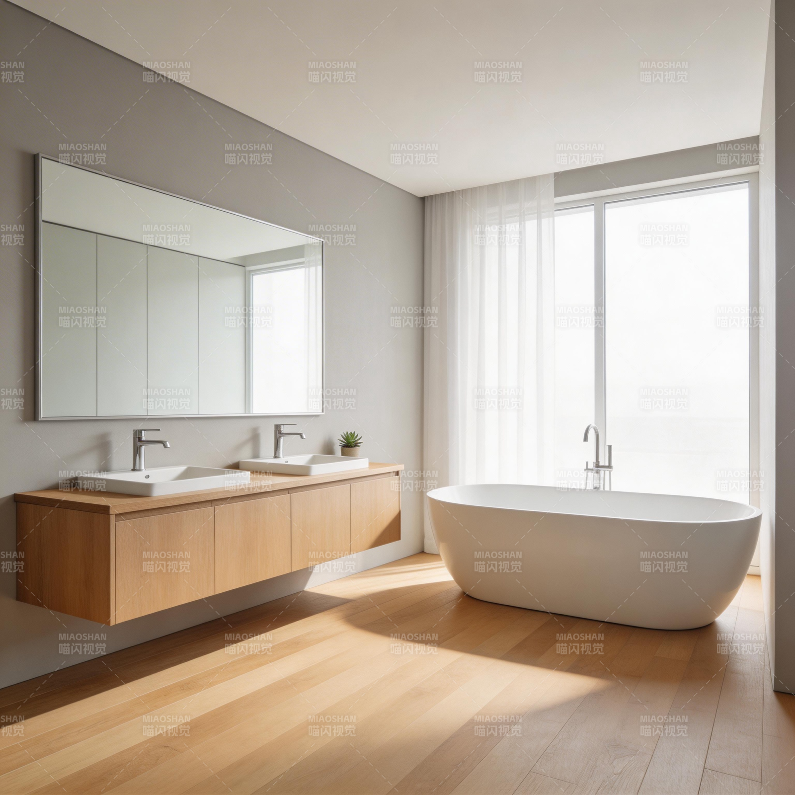 现代简约浴室设计图片