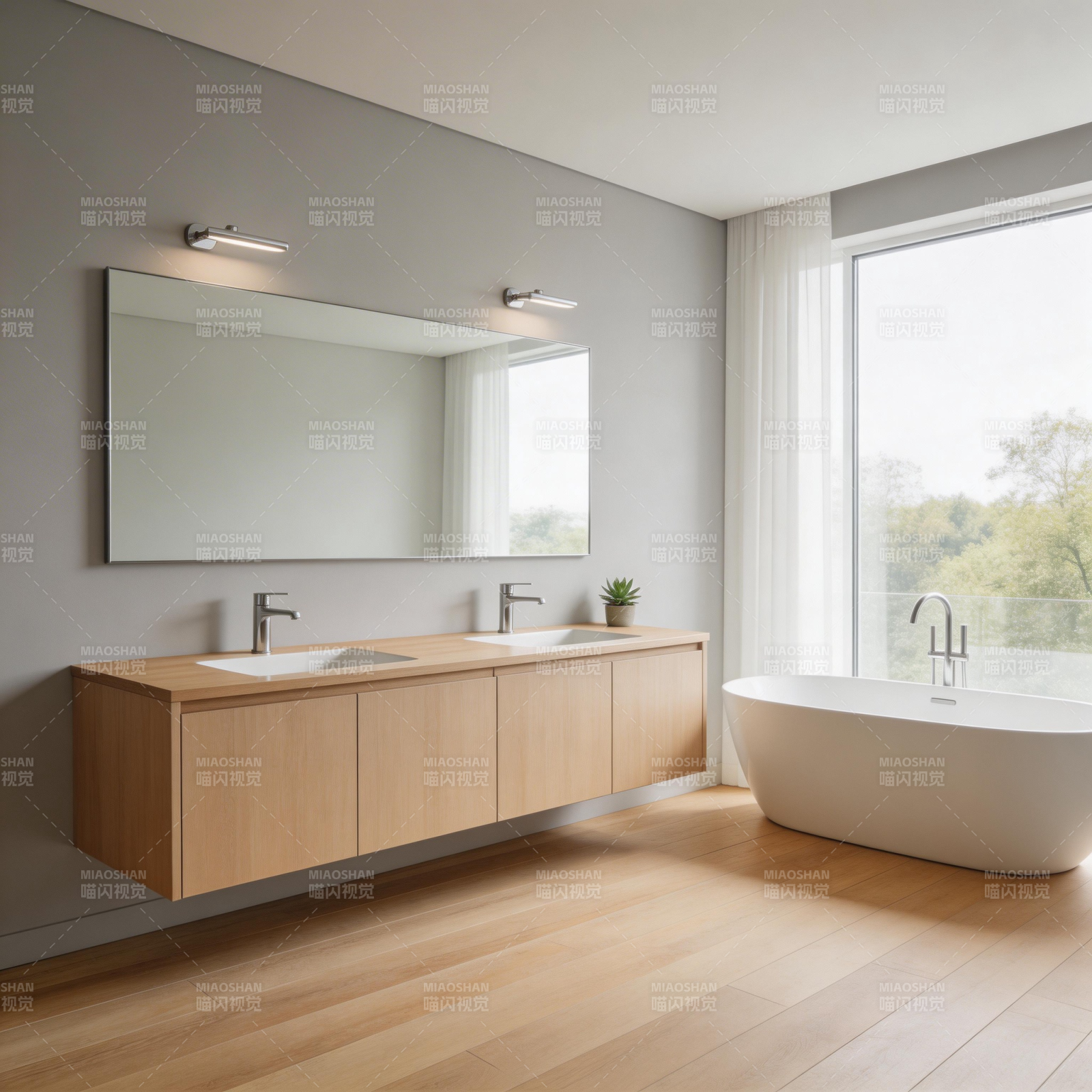 现代简约浴室设计图片