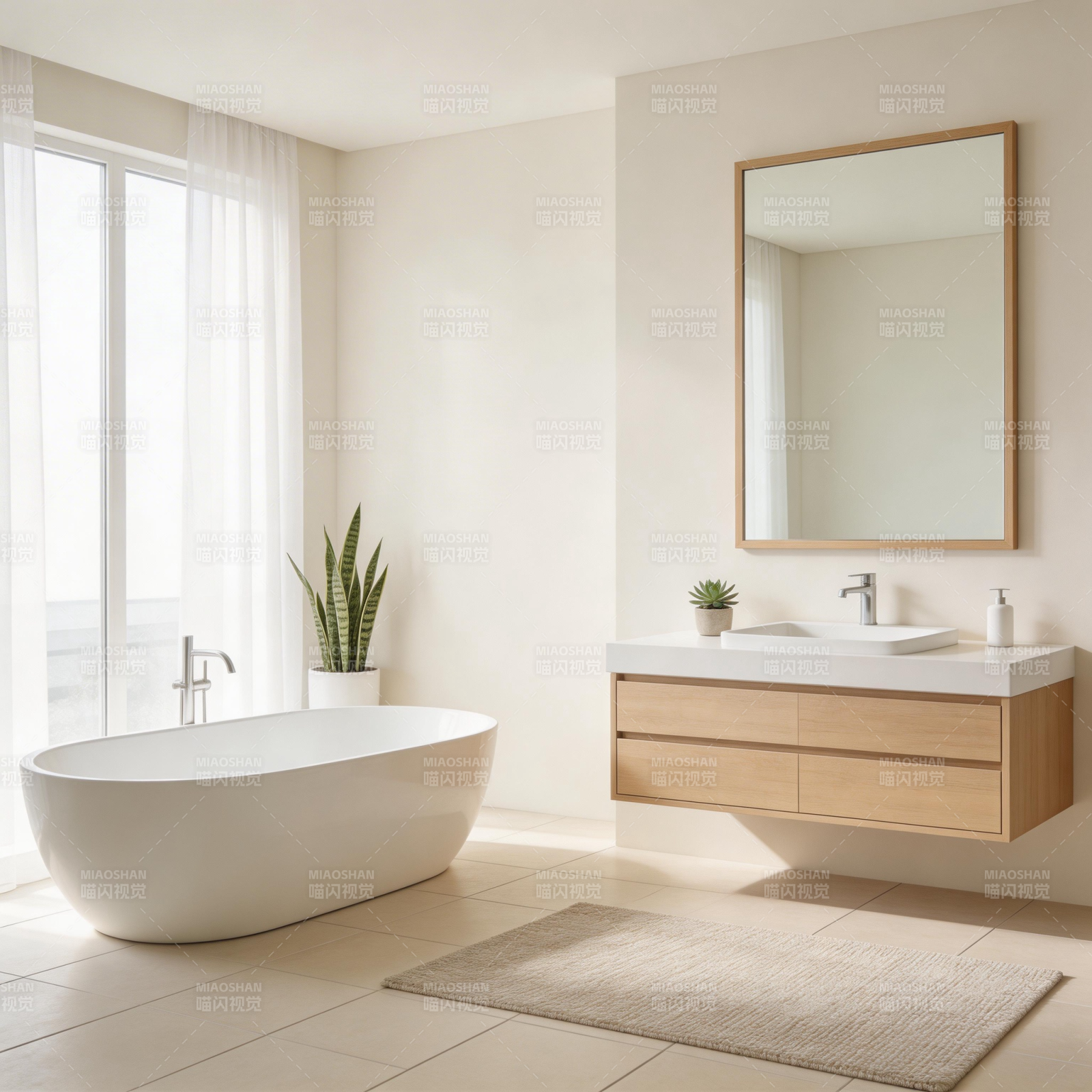 现代简约浴室设计图片