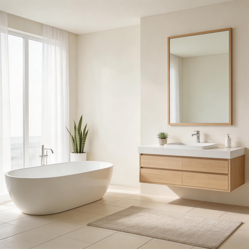 现代简约浴室设计图片