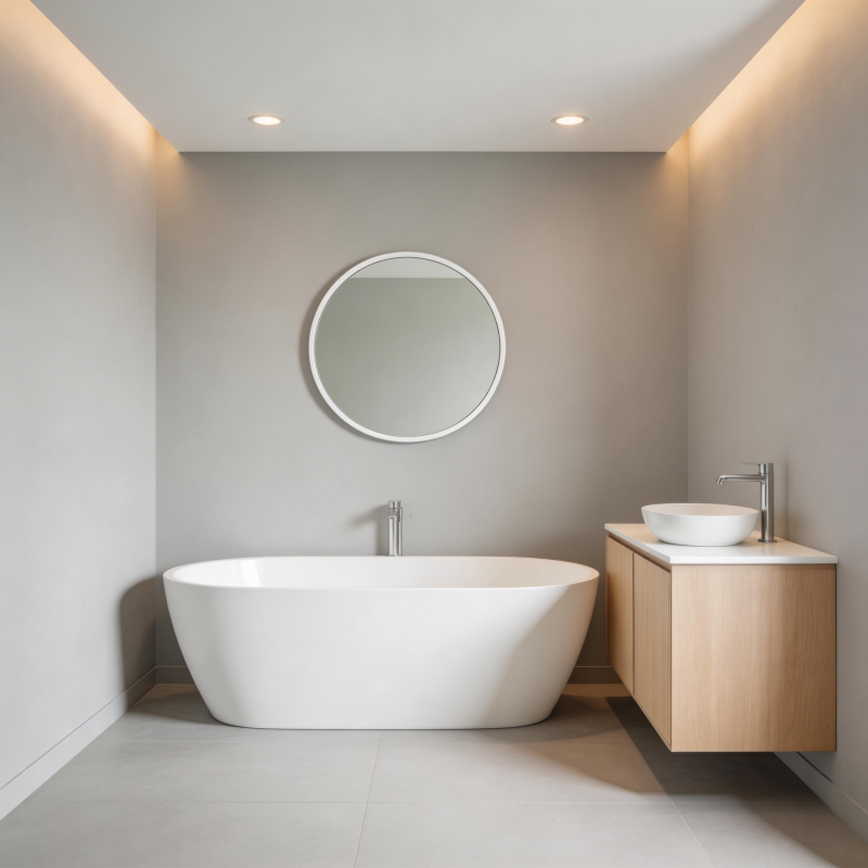 现代简约浴室设计图片