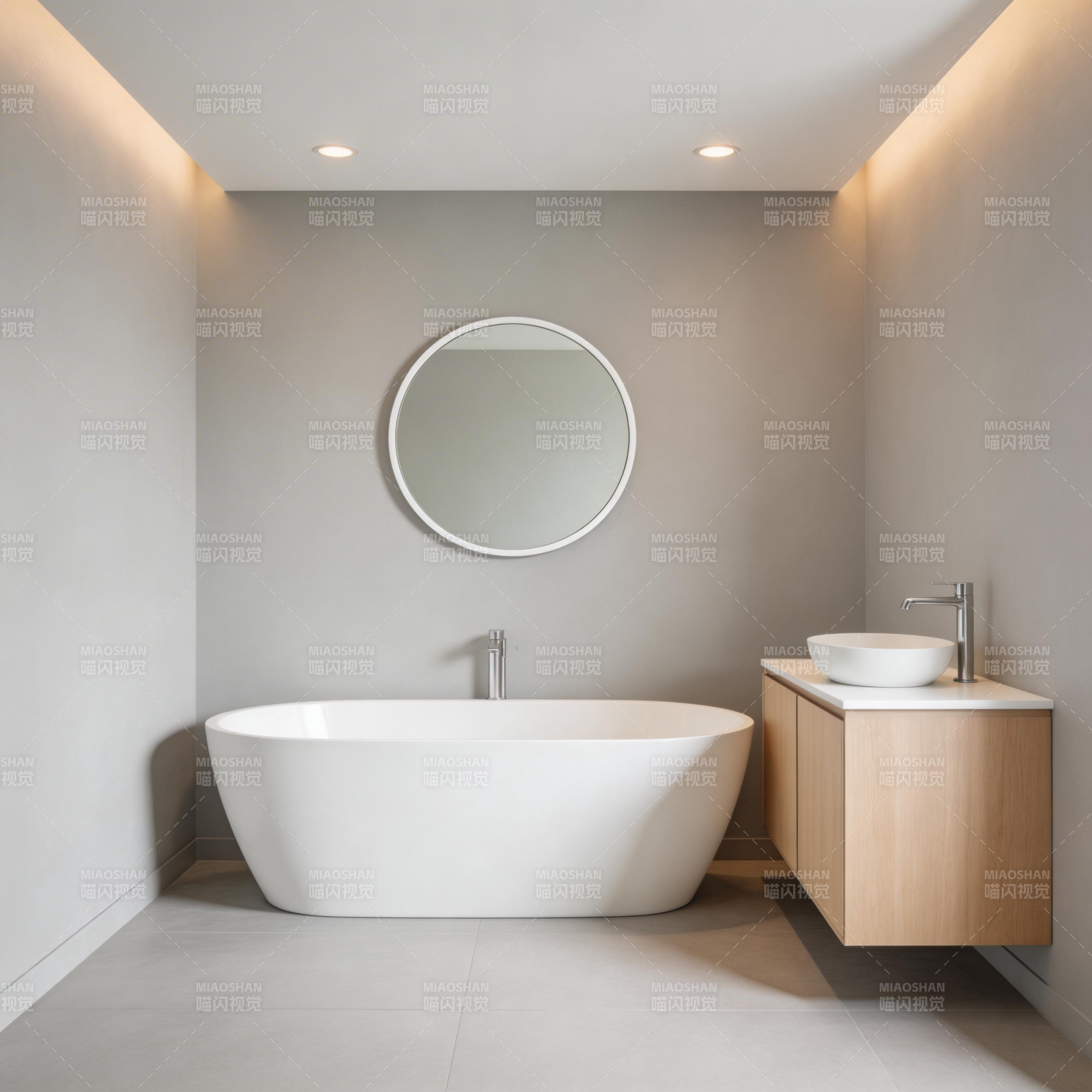 现代简约浴室设计图片