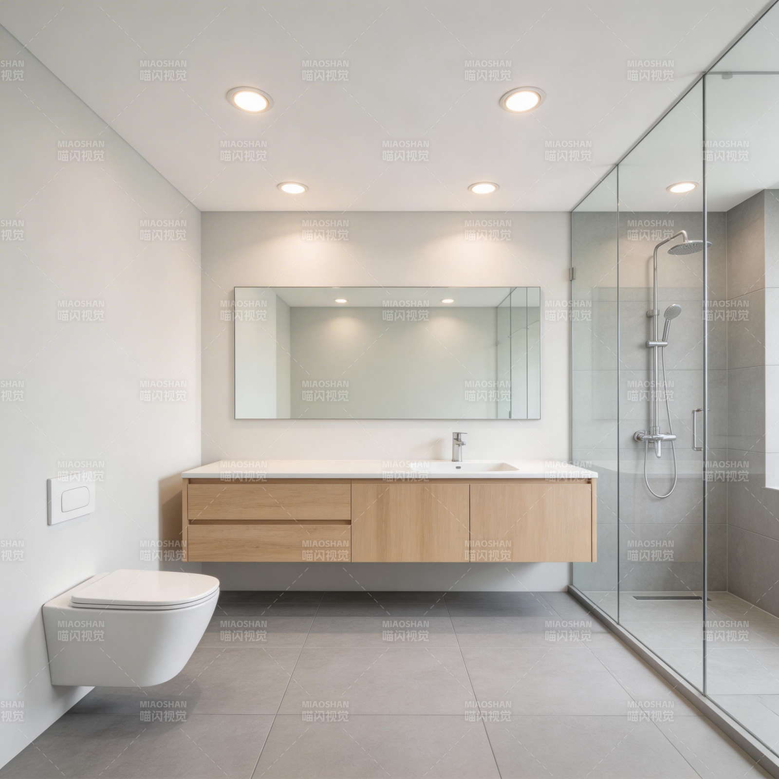 现代简约浴室设计图片