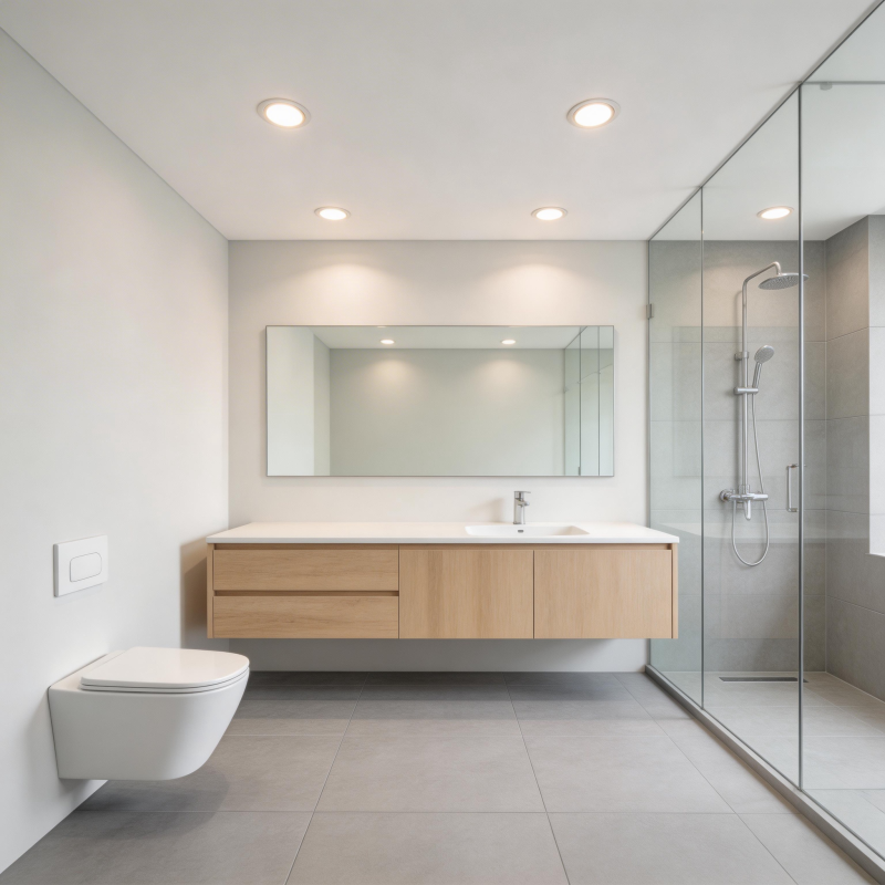 现代简约浴室设计图片