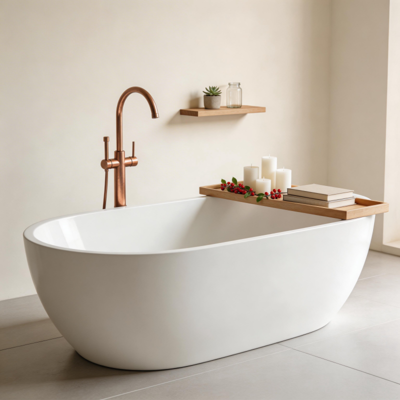 现代简约浴缸设计图片