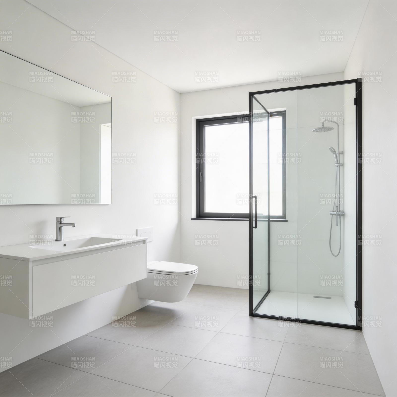 现代简约浴室设计图片