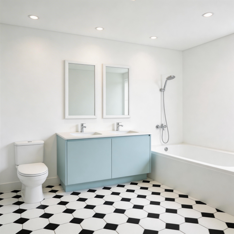 现代简约浴室设计图片