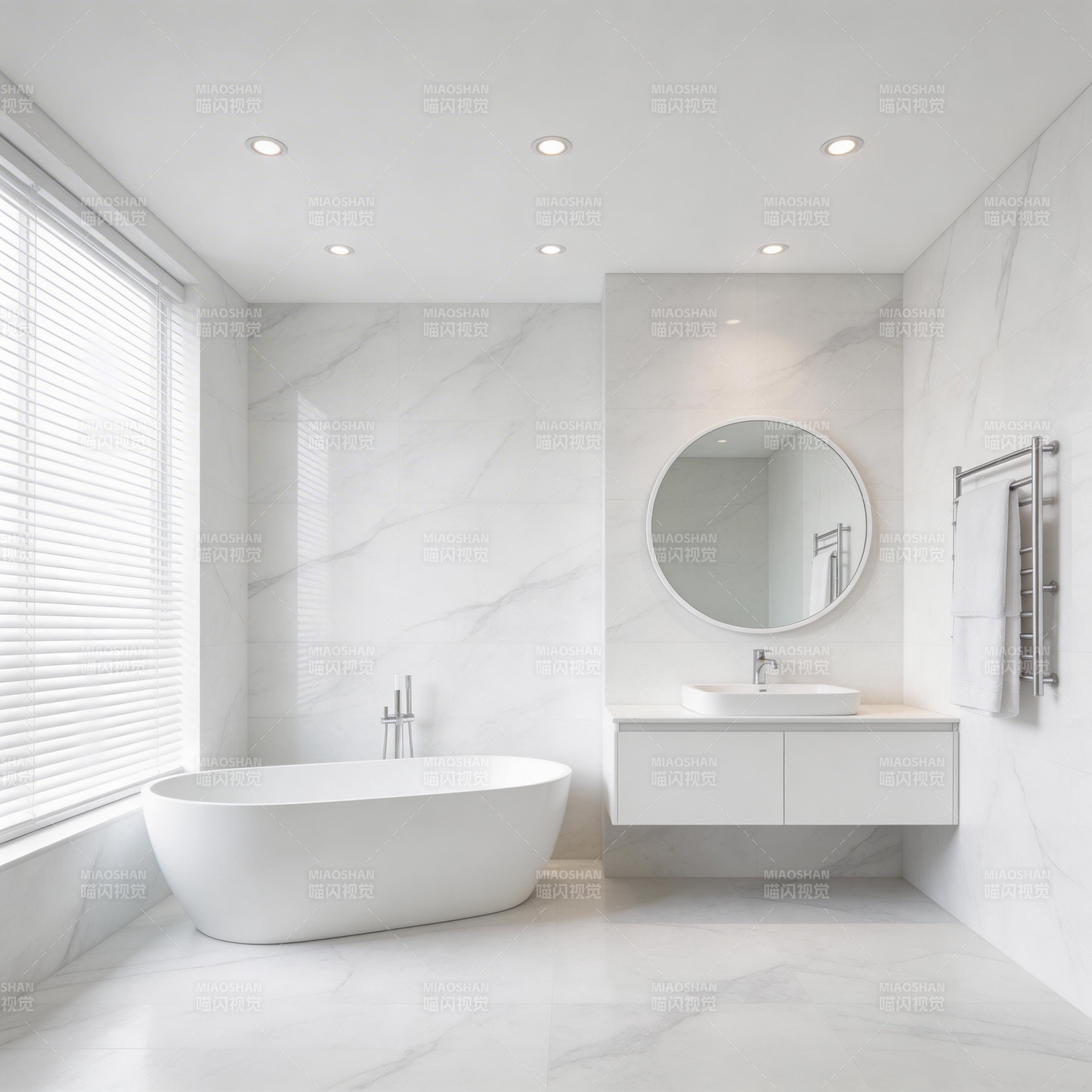 现代简约浴室图片