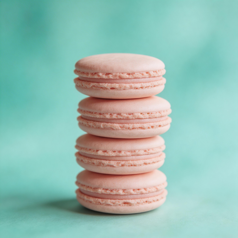 粉红马卡龙叠叠乐图片